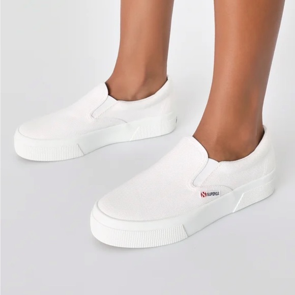 Superga Shoes - Superga Slip On Platform Sneakers ✨